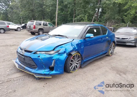 2014 Scion Tc из США, поврежденный, VIN JTKJF5C73E3081244